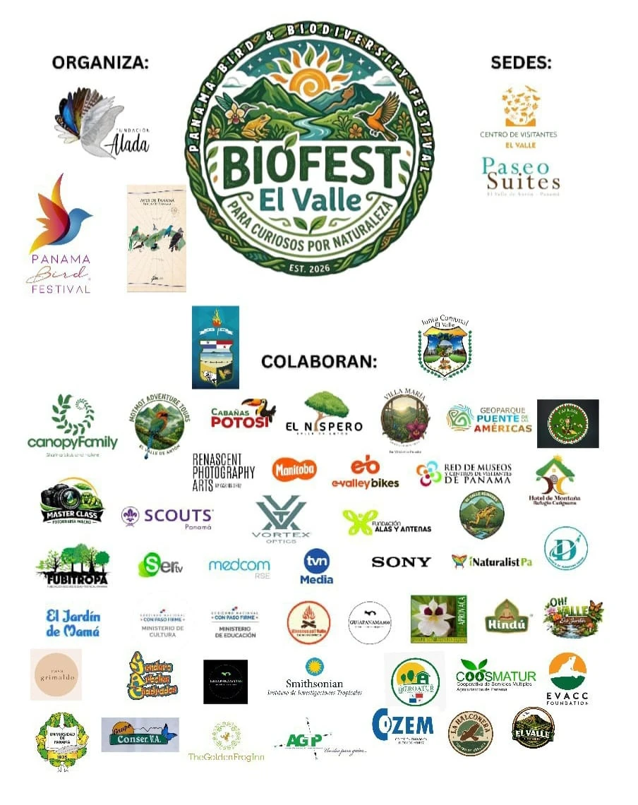 Organizadores, sedes y colaboradores oficiales de BIOFEST