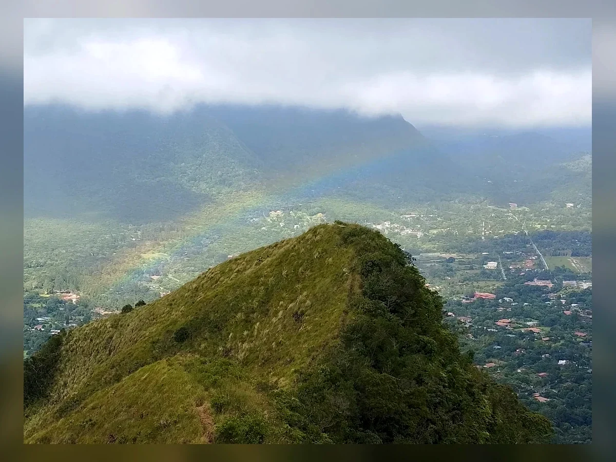 Cerro Cariguana al atardecer